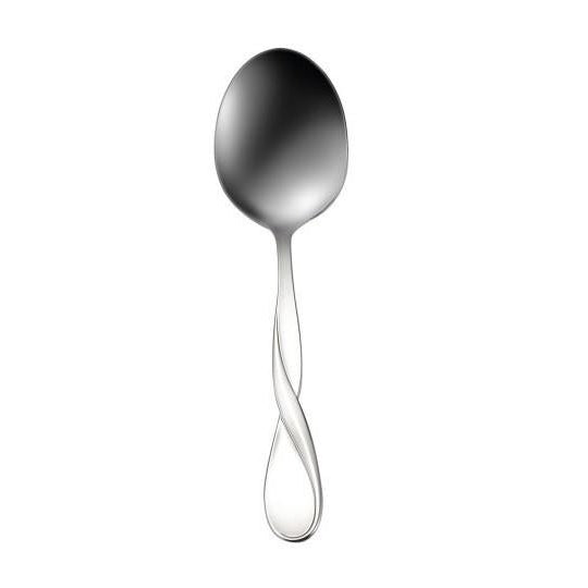 Oneida Aquarius Casserole Spoon - All glossy Handle - Quality 18/10 Stainless Flatware